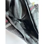 Eddie Bauer Skirt Womens Medium 6 Gray Plaid Tartan Wool Blend Lined Mini Winter Photo 3