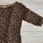 Old Navy Size Medium  Cheetah Print Cozy Dress Photo 3