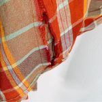 Urban Outfitters Monica Plaid Smocked Off-The-Shoulder Midi Dress Sz XS Photo 7