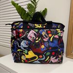 LeSportsac  rare RYAN baby tote carryon monkey printed bag shoulder crossbody Photo 3