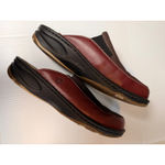 ZUMFOOT Women's Slip On Mules Clogs Leather Brown Size 41M 10 US Comfort Shoes Photo 3