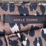 7 For All Mankind Jen 7 Size 4 Animal Print Ankle Skinny Stretch Denim Pants w/5 Pockets B… Photo 7