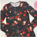 Aritzia  Wilfred Fleure Floral Print Mini Dress: Timberline/Rio Raspberry Photo 8