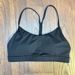 Volare Aero‎ Evening Rain Black Racerback Sports Bra Medium Photo 1