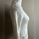 Gap Vintage  wool blend open cable knit v neck cardigan medium Photo 6