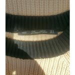 ZARA 💗 Knit chunky tan and black striped sweater Photo 3