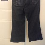 Faded Glory -  wide flare dark wash y2k jeans in black s 10p Photo 5