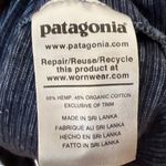 Patagonia ‎ Worn Wear Hemp Cotton Stripe Tank Top Medium Blue EUC Photo 2