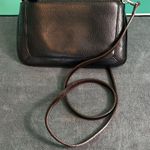 Brighton Vintage  Fold Over Purse in Brown Alligator and Black Leather Photo 1