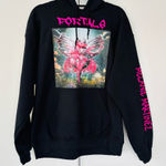 Melanie Martinez Portals Black Cotton hooded sweatshirt size Large Photo 0