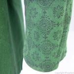 Hezardastan Green and Red reversible‎ open front blazer Photo 8