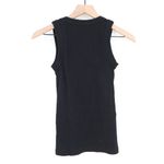 American Giant Ribbed Tank Top Black Scoop Neck Sleeveless Size XS Made In USA Photo 6