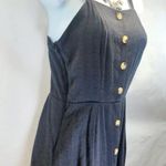 Amazon Faux button up high low summer dress size medium Photo 3