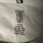 Green 3 Double Up Organic cotton Dog Lover Long Sleeve Tee Gray Size XXL Photo 6