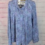 appleseed's  paisley blouse size 14 NWOT Photo 0