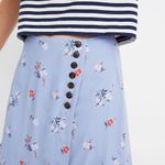 Madewell  Side-Button Mini Skirt in Aloha Floral Photo 1