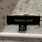 Verve Ami  Speckled Knit Open Front Long Cardigan Sweater XL Gray Photo 2