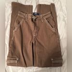 Hollister  Brown Pants with White Stitching Photo 0
