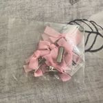Hair ribbon bow clips Pink Photo 1