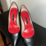 Chanel Carolina Herrera Black Leather Pumps Sz 39. Photo 4