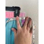 Dressed in Lala Rainbow Plisse Pleated Skirt Set Medium Rainbow Day Dream Yellow Photo 7