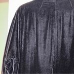 Elegant Black and Gold Women's Blazer with Floral Embroidery Photo 6