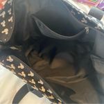 Disney  Mickey Mouse Canvas Black and White Shoulder Bag Tote Photo 7
