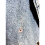 Vintage YES Clothing Studded Denim Jacket Women’s Small Western USA Oversized Blue Photo 7