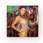 Moana Bikini new š® Reversible Bring It Brittany Butterfly Wrap Swimsuit š® Small Photo 1