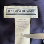 Jessica Howard Vintage  Navy Blue Military Crop Blazer, Size 12 Photo 3