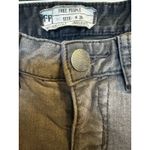 Free People  Distressed Skinny Jeans Women’s Size 26 Gray Denim Low Rise Stretch Photo 1