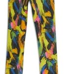 Lululemon  multi colored Wunder Train HR leggings yellow orange green Photo 1