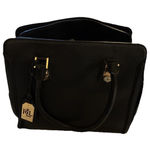 Ralph Lauren Lauren  Women’s Black Pebbled Leather Handbag Purse Tote Photo 0
