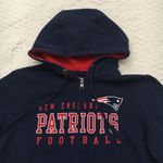 NFL New England Patriots Embroidered Zip Up Hoodie Sweatshirt Small Photo 2