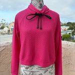 Koral Activewear Pump Netz open mesh pullover in infrared hot pink size S small Photo 3