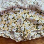 Forever 21 yellow daisy print flounce skort Photo 4