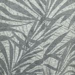 Chico's Weekends by Chico’s Gray Bamboo Leaf Print Capri Leggings w Pockets Size 1/M Photo 5