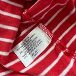 Coolibar Key Colony Hooded Striped Long Sleeve Shirt UPF 50 Red Beach boxy XL Photo 3