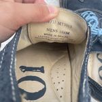 1901 Navy Blue Leather Suede Oxfords Photo 5