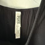 PINK - Victoria's Secret  Tank Top Set Of 2 Large Black Green Ribbed Fitted Y2k Cute Photo 3