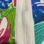 Vintage floral pattern Zip up jacket Green Photo 5