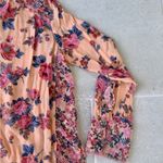 Free People  Hold On To Me Printed Top in Coral Photo 2