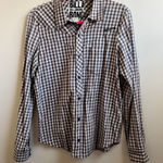 Billabong  plaid cotton button down shirt L cowgirl western Photo 0