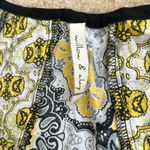 Willow & Clay NWT  Black Yellow White Pattern Short Sleeve Dress in Women's XS Photo 5