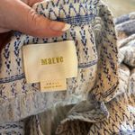 Anthropologie MAEVE by , Blue And Cream Colored tunic size Small Photo 7