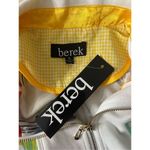 Berek Womens Ray of Sunshine Full Zip Jacket Size PL White Multi Color Pockets White Photo 7