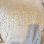The Bar  White on White Crewneck Sweatshirt sz L Photo 2