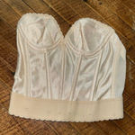Victoria's Secret Subtract vintage cream bustier strapless corset 32A bra Photo 0