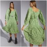 Sister Jane Cherish Green Floral Midi Dress size small‎ no belt cottagecore boho Photo 10