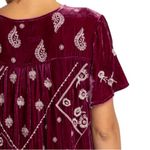 Johnny Was Devi velvet tasseled top NWT Photo 4